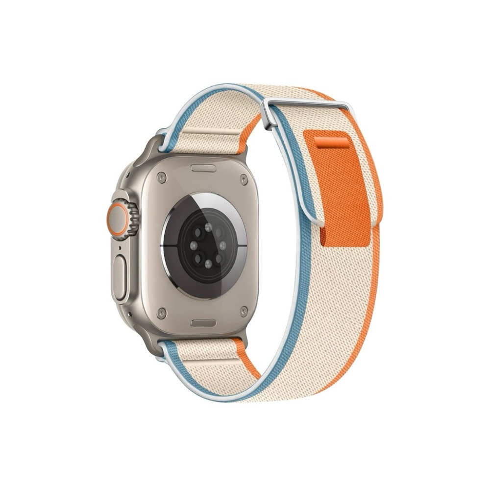 Cream Sport Trail Loop Strap Compatible for Apple Watch Band 42mm 44mm 45mm